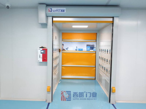 風淋室的進出口雙門互鎖快速門縮略圖